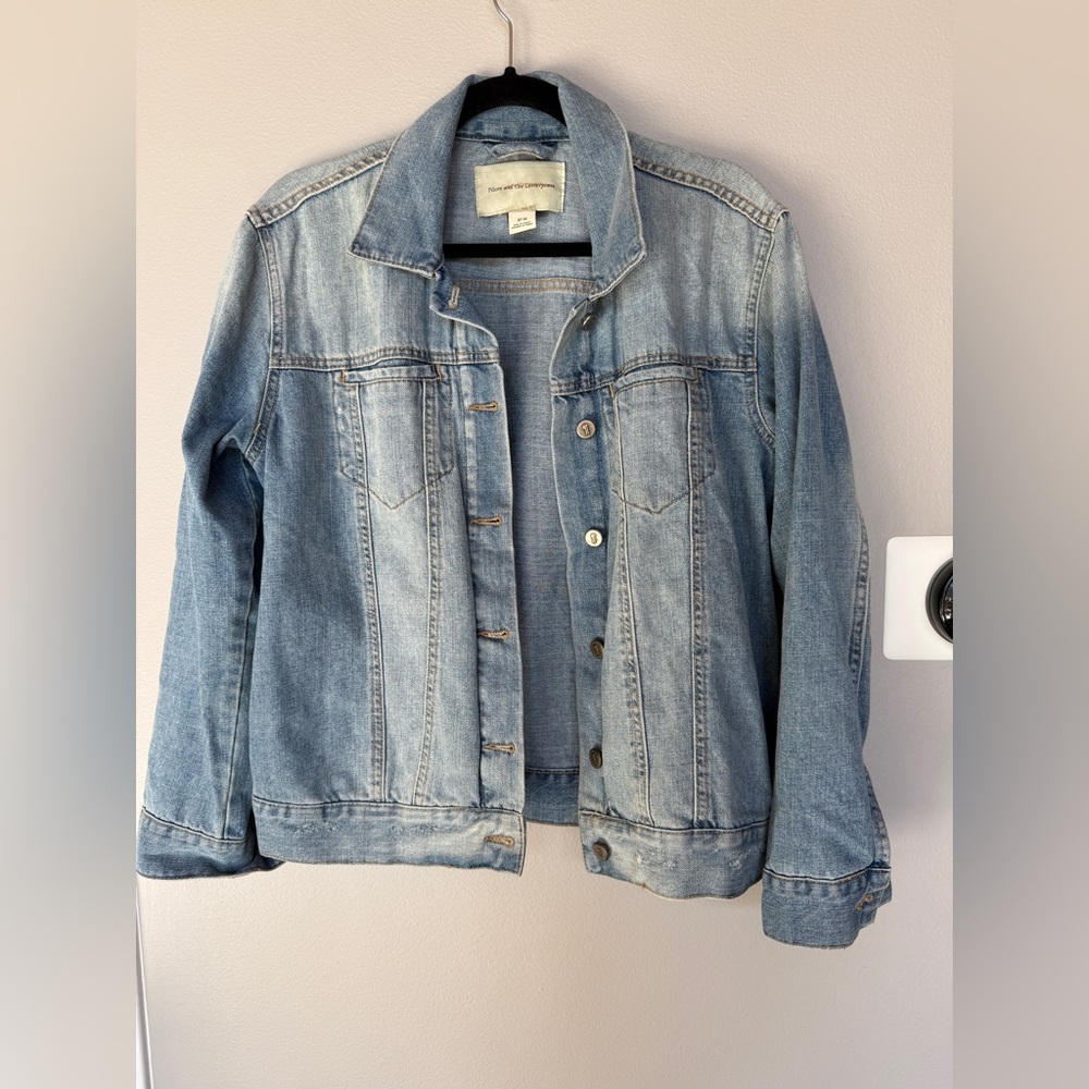 Pilcro from Anthropologie Light Blue Denim Jacket - Women's